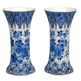 Pair of Delft Beakers