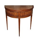 Small Demi-lune Table