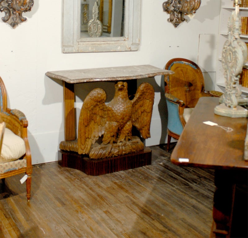 Eagle Mounted Console Table