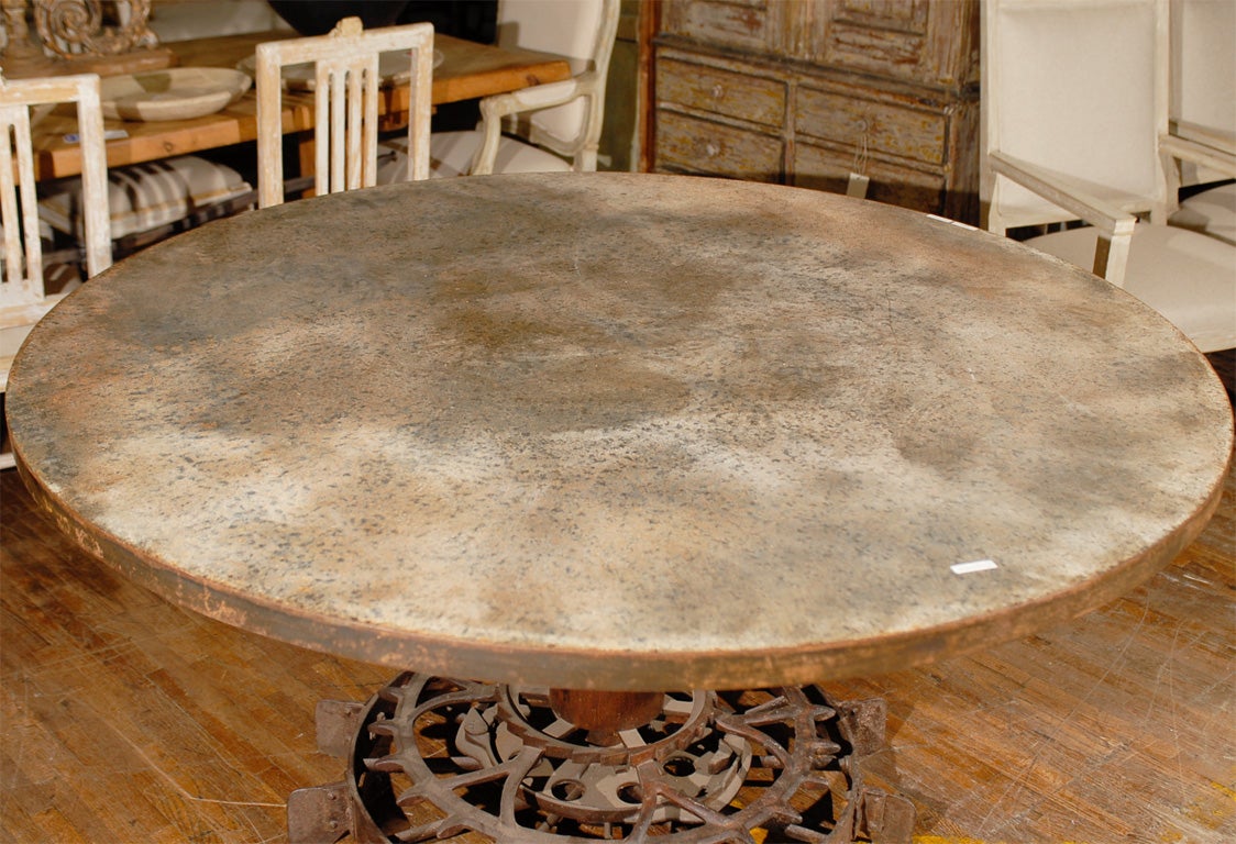 Wood Industrial Table