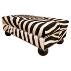 Zebra Ottoman 3