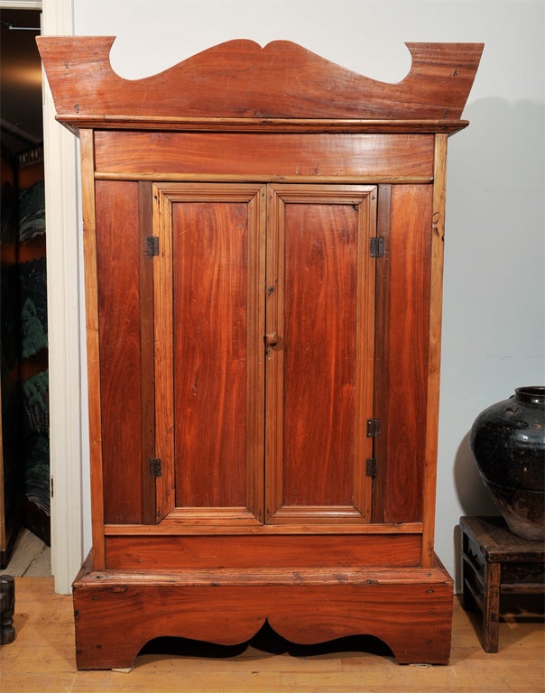 Mahogany Colonial Armoire