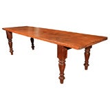 Low Teak Table w/ Rosewood Legs, South India
