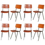 Set Of 8 Dutch Dining Chairs
