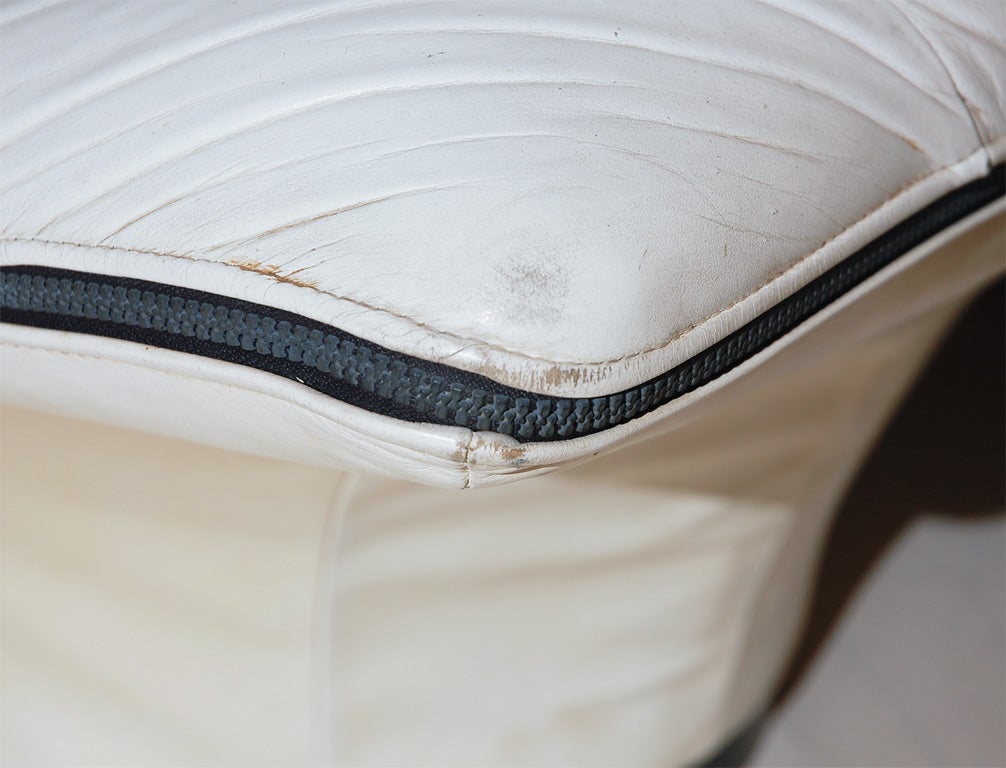 Mantis High Back Leather Swivel Chair by Gerard van den Berg 1