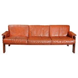 Leather And Wenge Cees Braakman Sofa