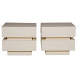 Pair Of Stacked Box Night Stands By Lawson-Fenning
