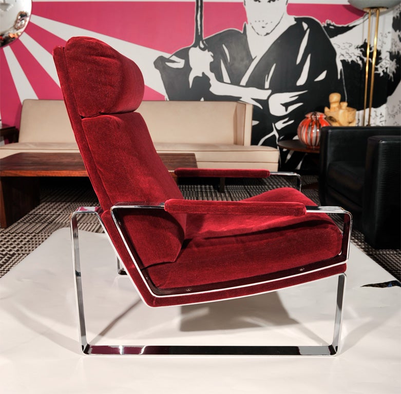 Late 20th Century Rare Milo Baughman Armchair