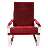Rare Milo Baughman Armchair