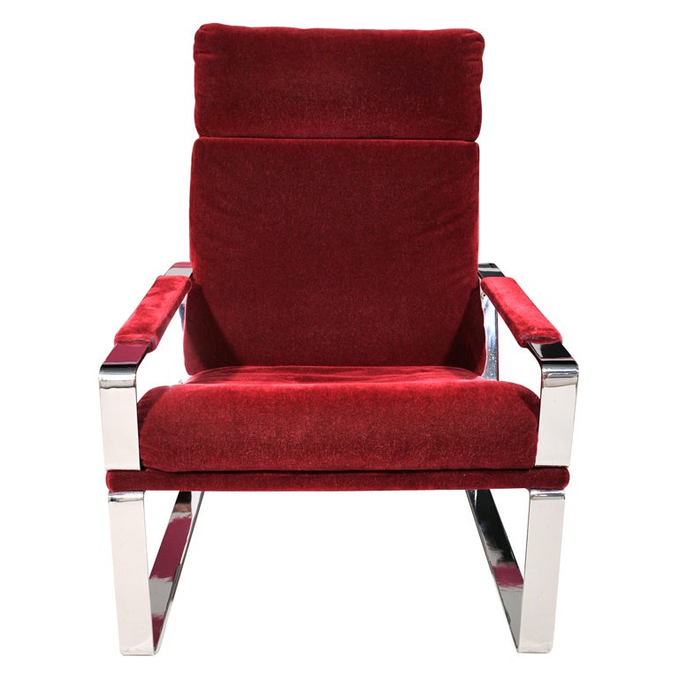 Rare Milo Baughman Armchair