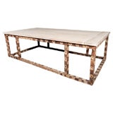 19th Century French Oyster Sticks as Coffee Table 19th Century French Oyster Sticks as Coffee Table