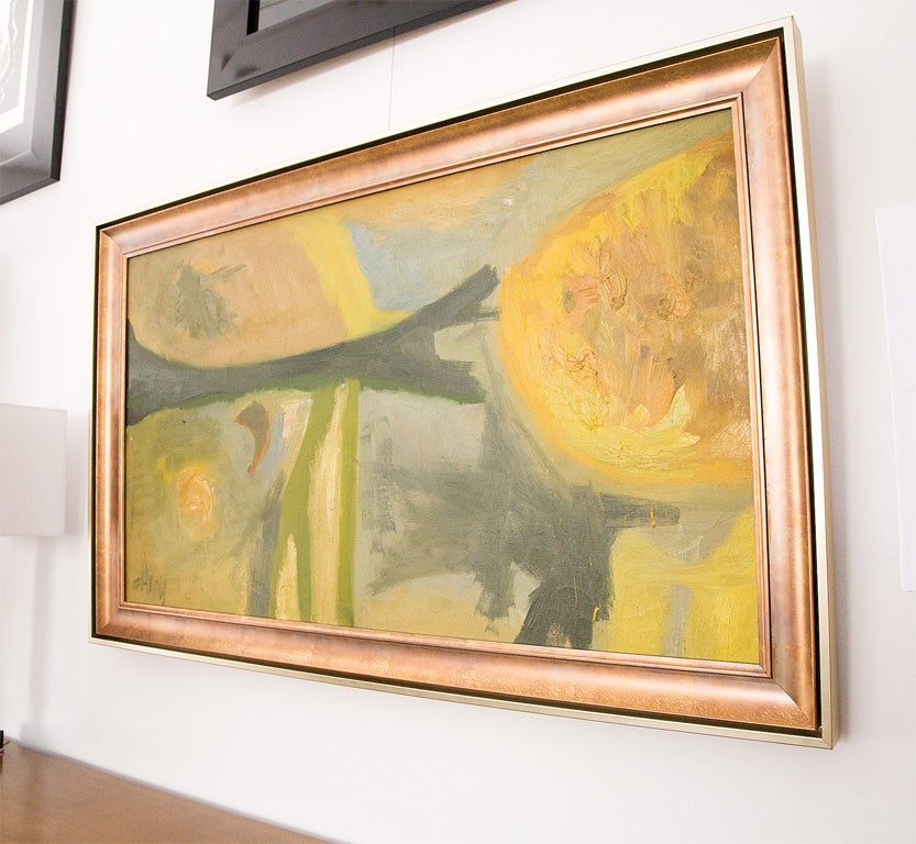 American Original Oil on Canvas by d'Arcy Hayman (1924-1994)