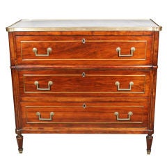 Maison Jansen Mahogany Chest of Drawers