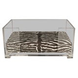 Lucite Dog Bed