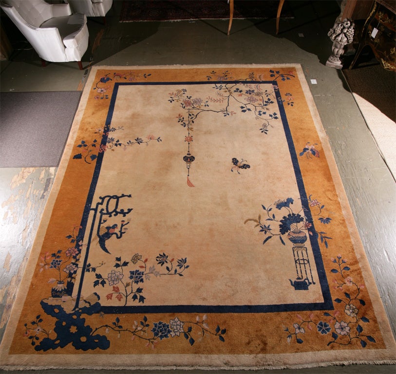 Mid-20th Century Chinese Deco Area Rug
