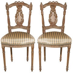 PAIR Italian Ball Room Chairs