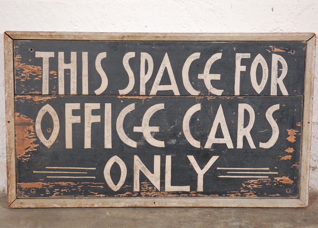 deco car park deco car parking sign for sale at 1stdibs deco car park deco car parking sign for sale at 1stdibs