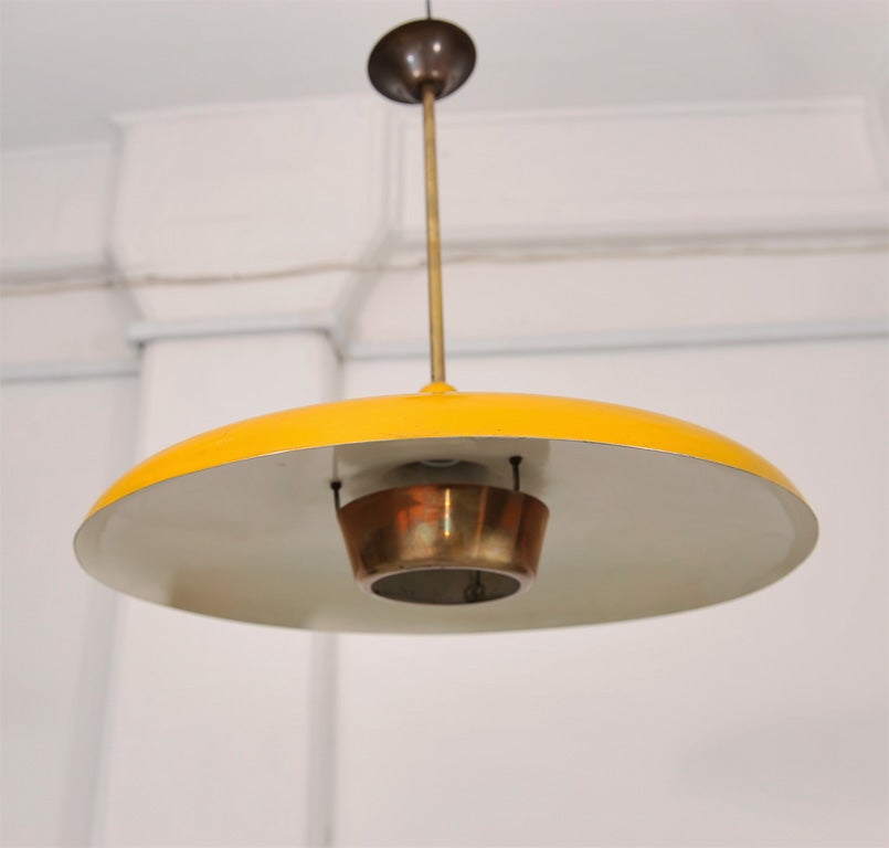 20th Century French 1950s Ceiling Lamp