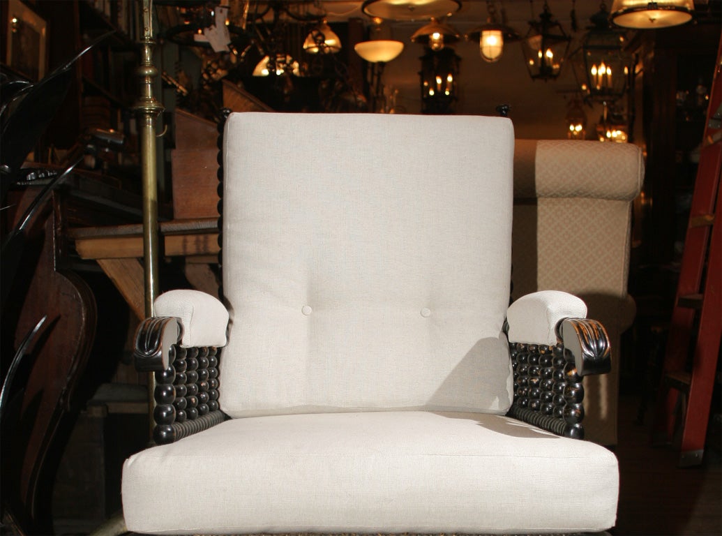 English Bobbin Arm Chair