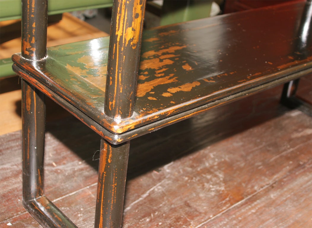 19TH CENTURY CHINESE FUJIAN DISPLAY SHELVES BOOKCASE