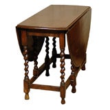 Barley Twist Gate Leg Table