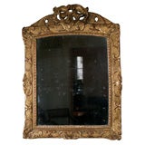 Fine Regence period rectangular giltwood mirror