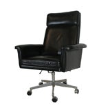 Leather Desk Chair by Hans Olsen