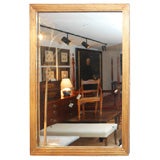 Early 19th Century Giltwood Reeded Mirror