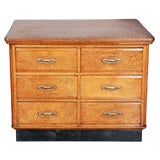 A French Haberdasher Cabinet / Chest of Drawers in Oak, Ca. 1920