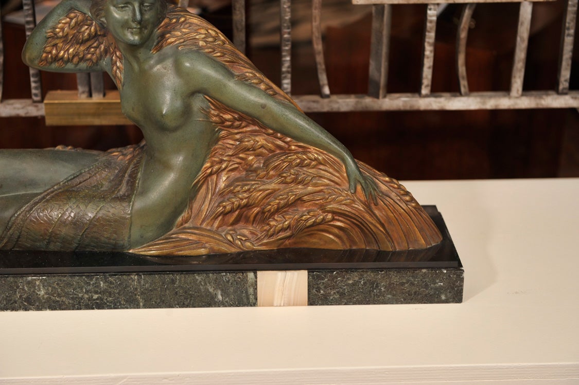 Art déco Figure en bronze Art Déco de D.H. Chiparus en vente