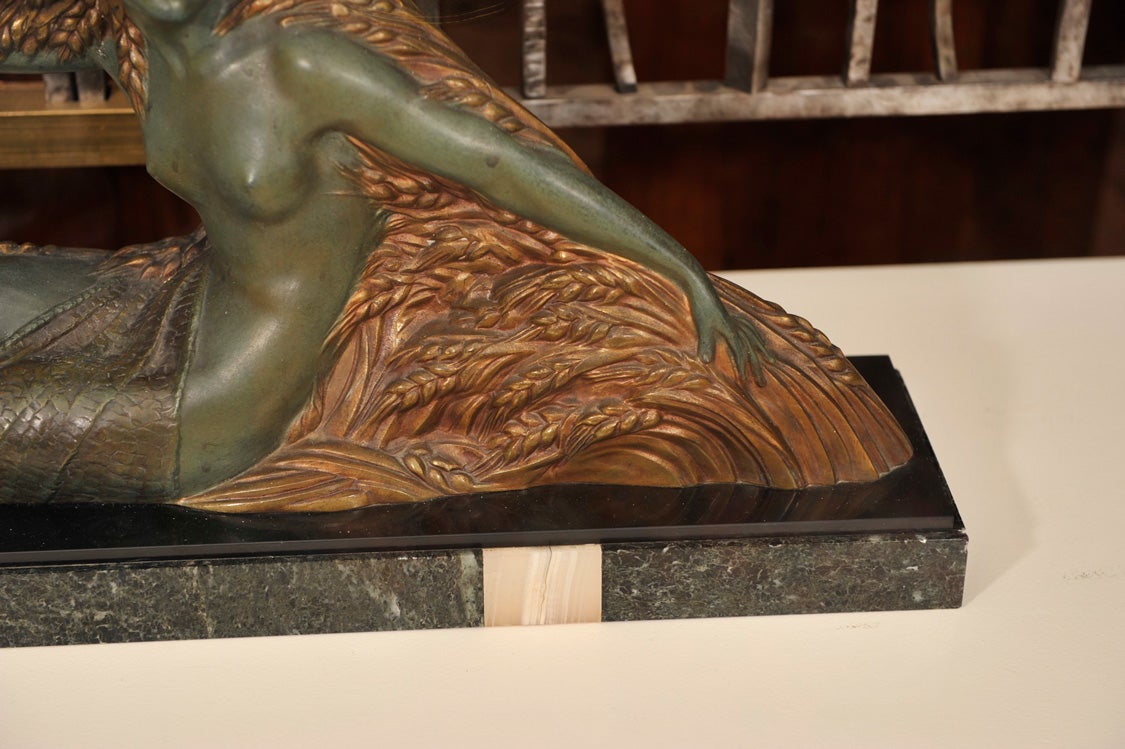 Français Figure en bronze Art Déco de D.H. Chiparus en vente