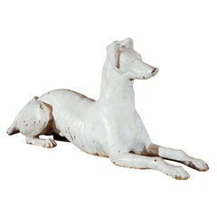 Late 19th Century Fiske Foundry Cast Iron Dog