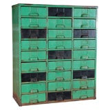 Vintage Autoshop Graphic and Abstract Iron Drawers