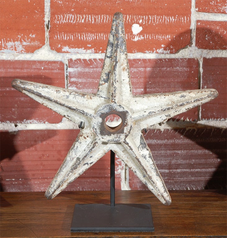 20th Century Collection of Architectural Stars and Windmill Weights