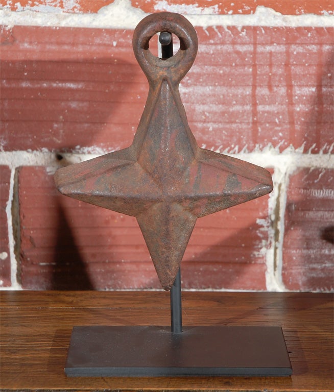 Collection of Architectural Stars and Windmill Weights 1