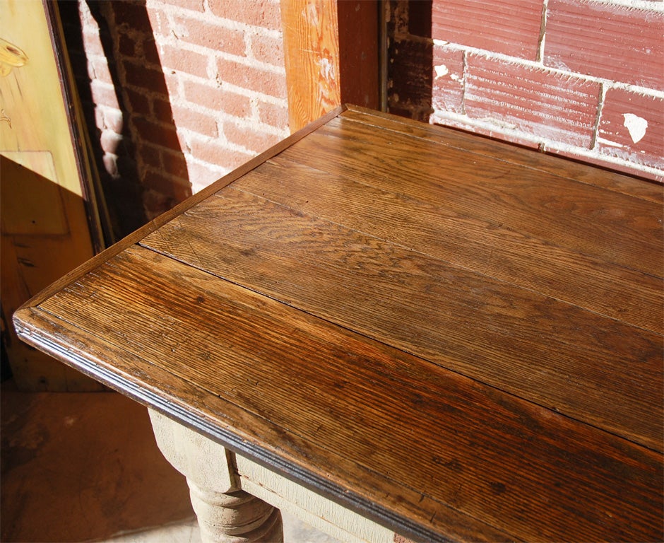 Substantial American General Store Six Drawer 14' Table 1