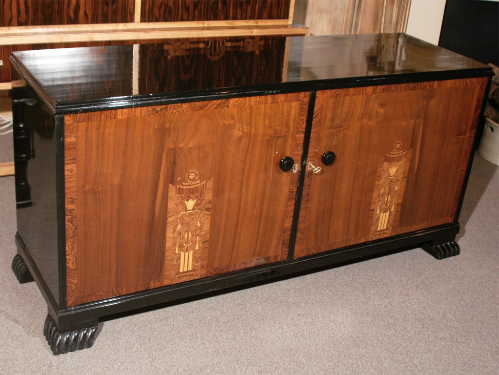Swedish Art Deco Low Cabinet
