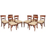 Set of Regency Chairs