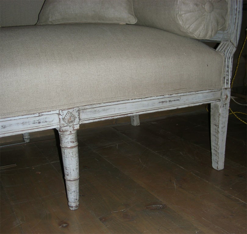 End of 18th Century Directoire Settee For Sale 1