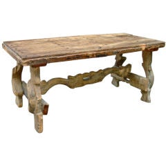 Incredible Table made from an Old Door