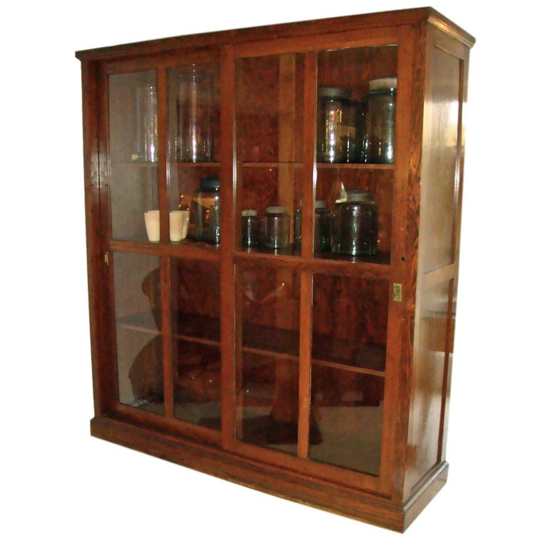 Oak Haberdasher
s Cabinet