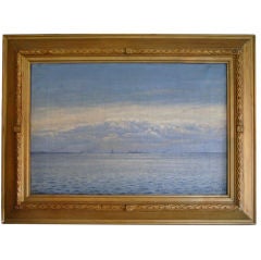 Clouds over the Bay Oil on Canvas