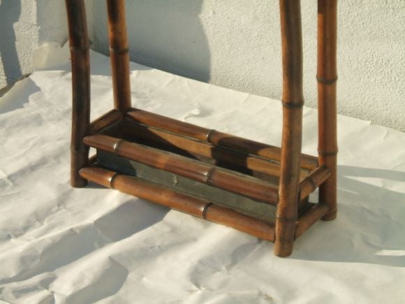 English Bamboo Coat Stand For Sale