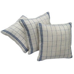 Vintage linen pillows