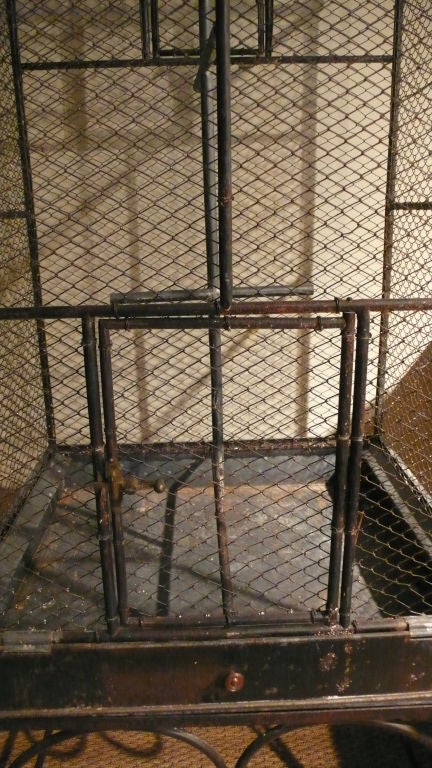 19th Century Oversized French Bird Cage For Sale