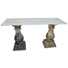 Antique Marble Console