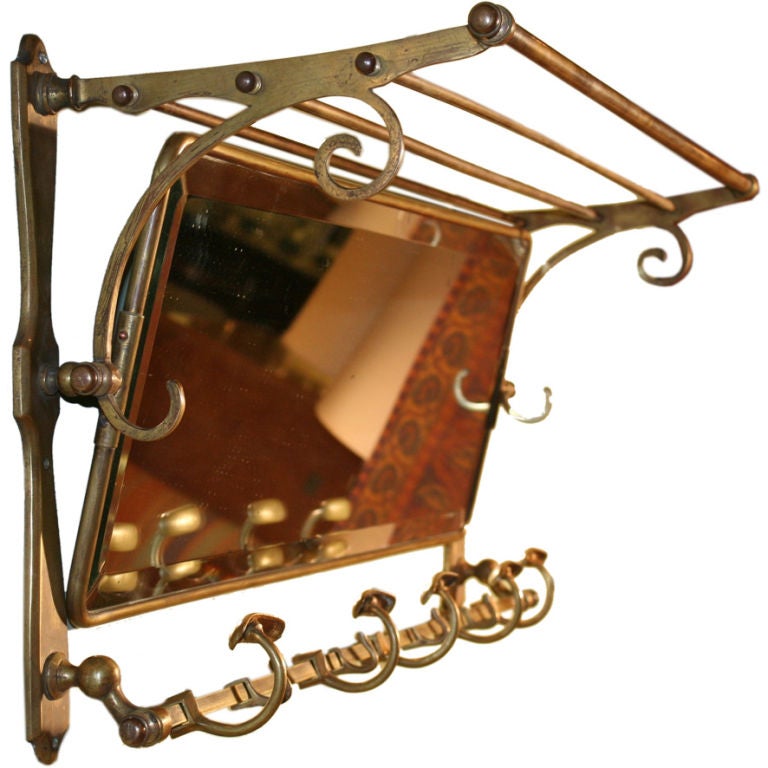 Elegant 1920's Coat Rack at 1stDibs