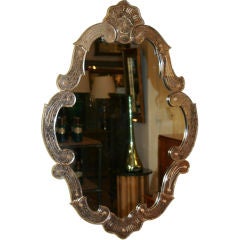 American 1950's Venetian Style Mirror