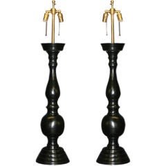 Pair of Architectural Balustrade lamps