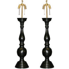 Pair of Architectural Balustrade lamps